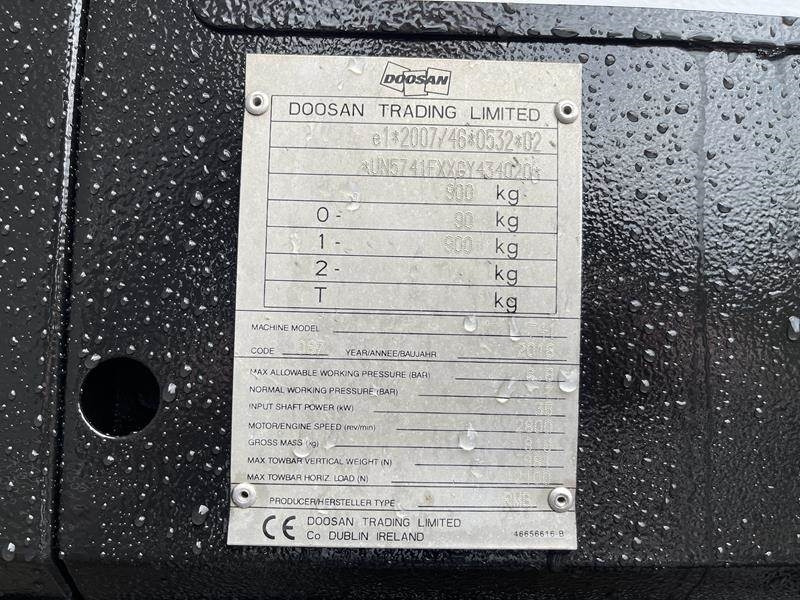 Doosan 7 / 41 - N - Luchtcompressor: afbeelding 4 Doosan 7 / 41 - N - Luchtcompressor: afbeelding 4
