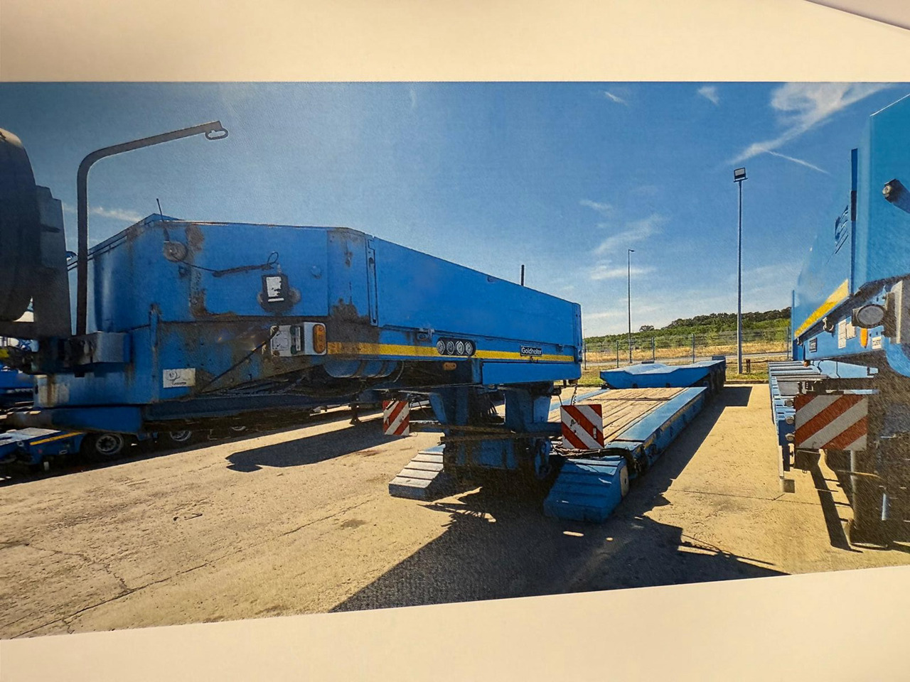 Golfhofer STZ-VKL 3-34/80A with Extension beam´s - Dieplader aanhangwagen: afbeelding 1 Golfhofer STZ-VKL 3-34/80A with Extension beam´s - Dieplader aanhangwagen: afbeelding 1