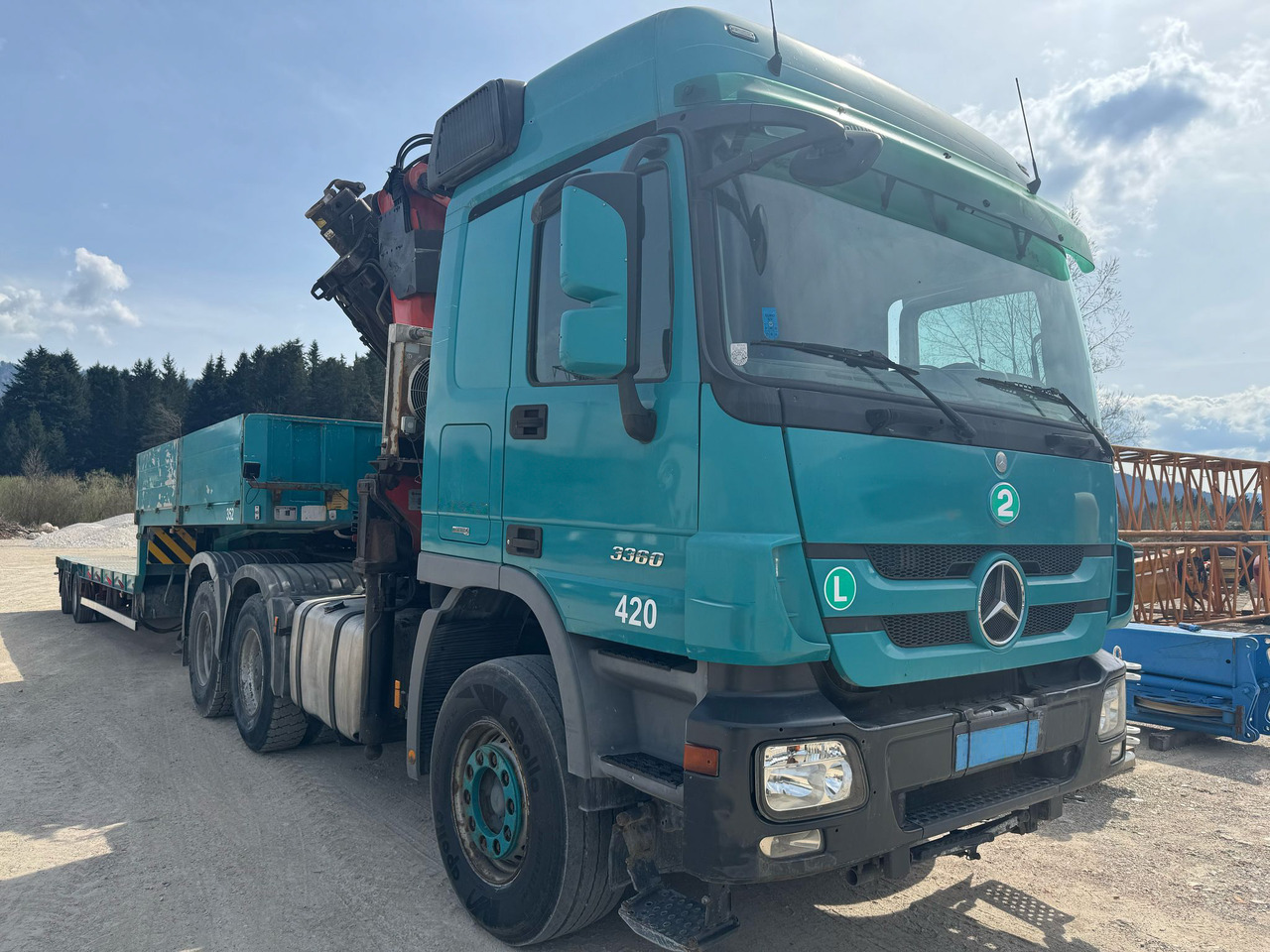 Palfinger PK 54000 + Mercedes Actros 3360 - Autolaadkraan: afbeelding 1 Palfinger PK 54000 + Mercedes Actros 3360 - Autolaadkraan: afbeelding 1