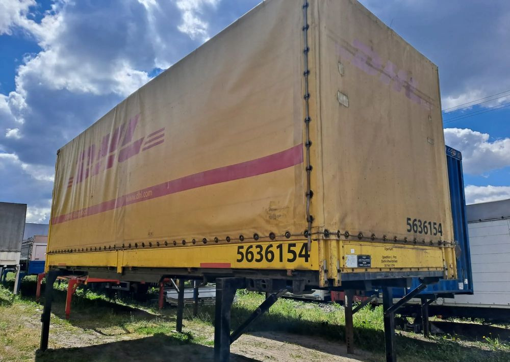 Kögel Zabudowa 7,45m 18 palet burtoplandeka - Schuifzeilen laadbak: afbeelding 1 Kögel Zabudowa 7,45m 18 palet burtoplandeka - Schuifzeilen laadbak: afbeelding 1