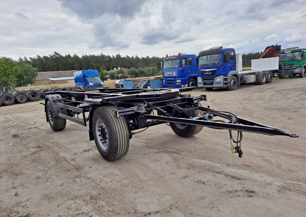 Krone BDF do mleka przyczepa do przewozu mleka - Containertransporter/ Wissellaadbak aanhangwagen: afbeelding 1 Krone BDF do mleka przyczepa do przewozu mleka - Containertransporter/ Wissellaadbak aanhangwagen: afbeelding 1
