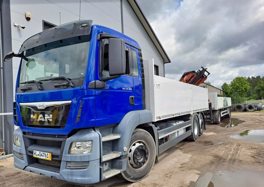 MAN TGS 26.400 Budowlanka Euro 6 - Vrachtwagen met open laadbak, Kraanwagen: afbeelding 5 MAN TGS 26.400 Budowlanka Euro 6 - Vrachtwagen met open laadbak, Kraanwagen: afbeelding 5