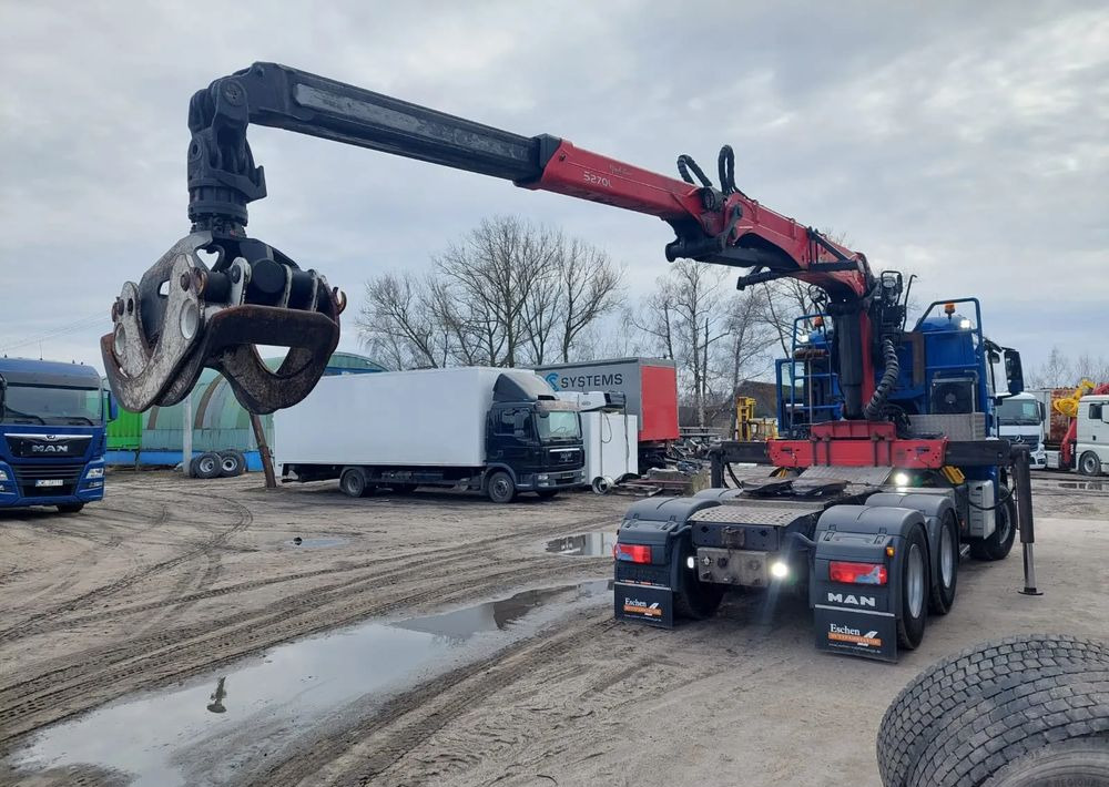 MAN TGS 26-480 6x4 do drewna PALFINGER Epsilon S 270L83 - Trekker: afbeelding 1 MAN TGS 26-480 6x4 do drewna PALFINGER Epsilon S 270L83 - Trekker: afbeelding 1