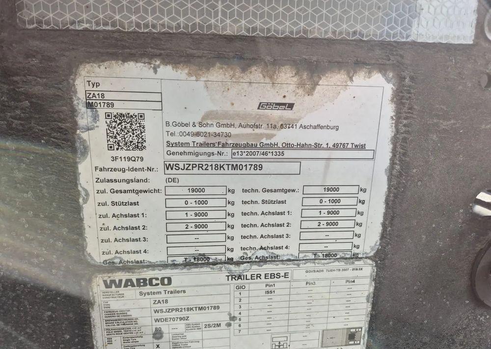 Leasing  Wecon Przyczepa jumbo tandem Wecon BDF Krone, ocynkowana Wecon Przyczepa jumbo tandem Wecon BDF Krone, ocynkowana: afbeelding 14