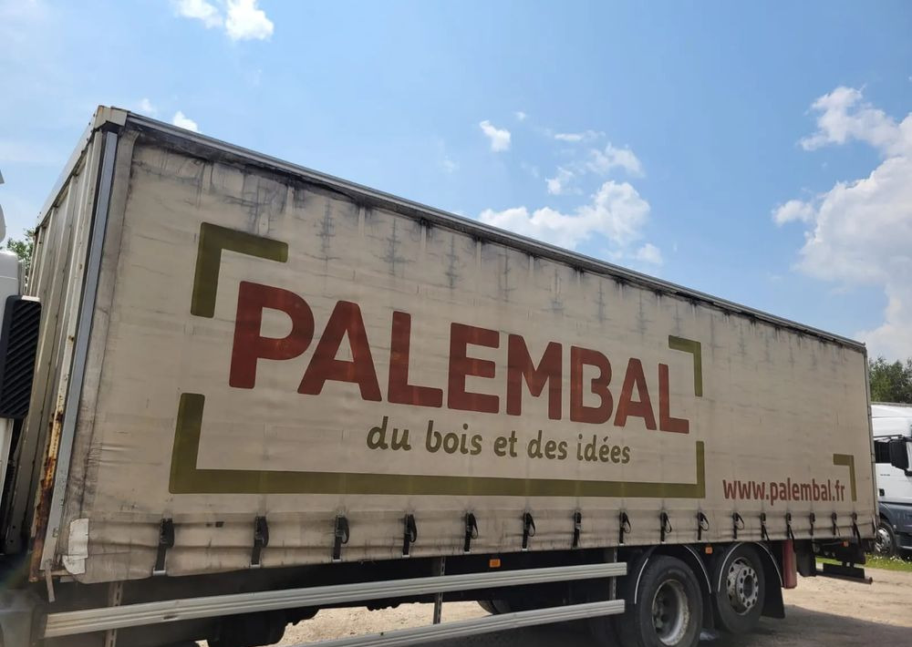 Schuifzeilen laadbak Wecon Zabudowa Firanka Krone 24 palety: afbeelding 1