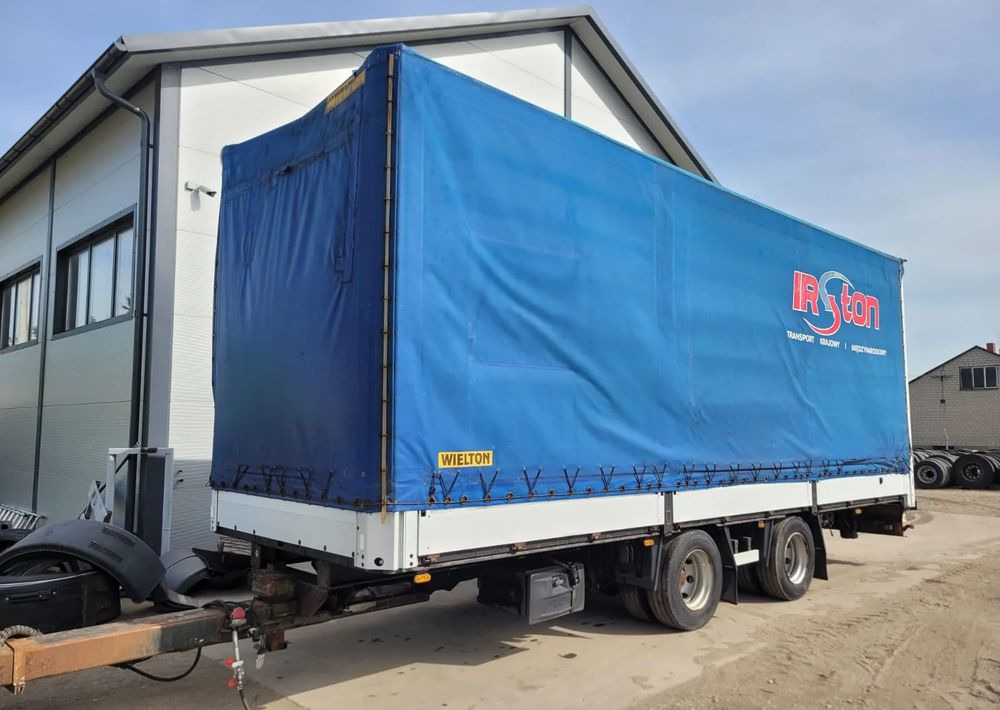 Wielton Przyczepa tandem Krone - Aanhangwagen met huif: afbeelding 2 Wielton Przyczepa tandem Krone - Aanhangwagen met huif: afbeelding 2