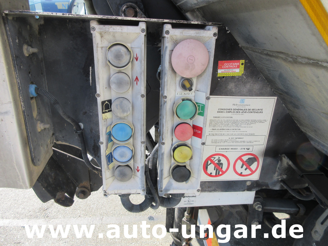 Vuilniswagen ISUZU NQR smoother NPR 75 Q75.Y07 Faun Müllwagen Euro 4 Kipper Lifter Presse: afbeelding 6