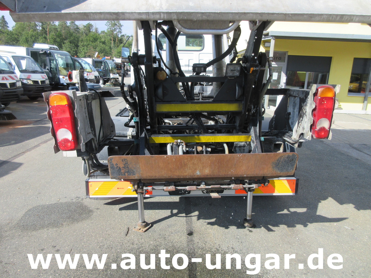 Vuilniswagen ISUZU NQR smoother NPR 75 Q75.Y07 Faun Müllwagen Euro 4 Kipper Lifter Presse: afbeelding 25