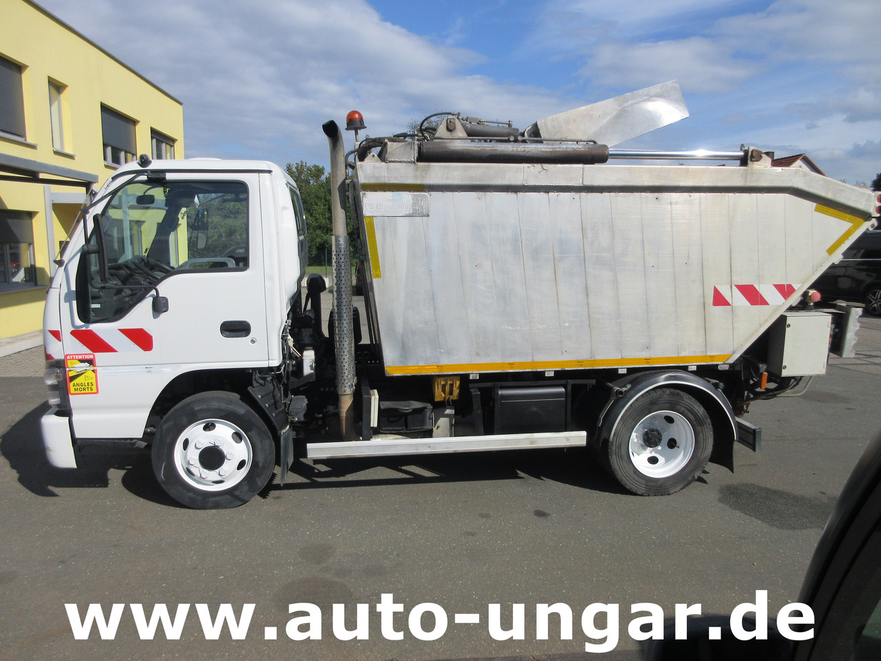 Vuilniswagen ISUZU NQR smoother NPR 75 Q75.Y07 Faun Müllwagen Euro 4 Kipper Lifter Presse: afbeelding 13
