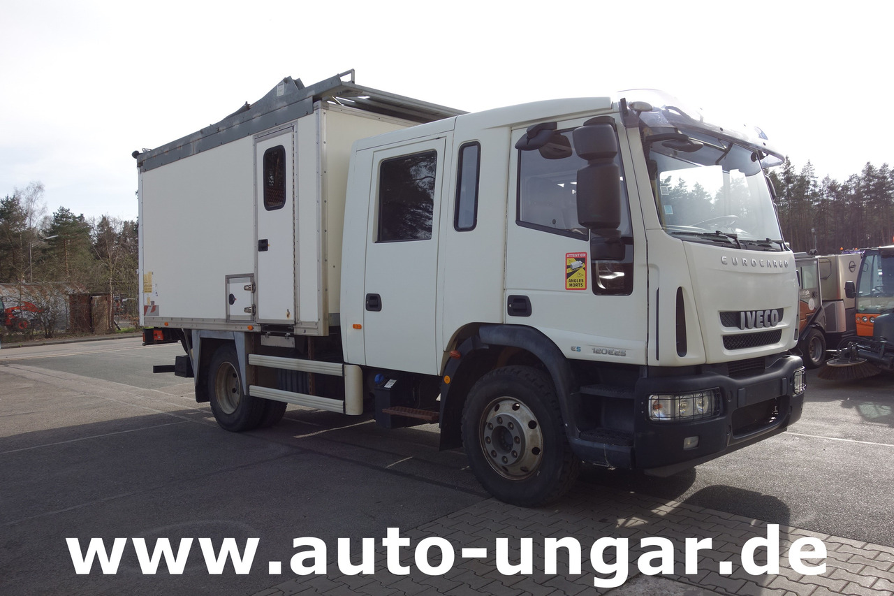 IVECO Eurocargo 120E225Doka Koffer mobile Werkstatt LBW Dachträger Wohnmobil Dif.-Sperre - Bakwagen: afbeelding 3 IVECO Eurocargo 120E225Doka Koffer mobile Werkstatt LBW Dachträger Wohnmobil Dif.-Sperre - Bakwagen: afbeelding 3