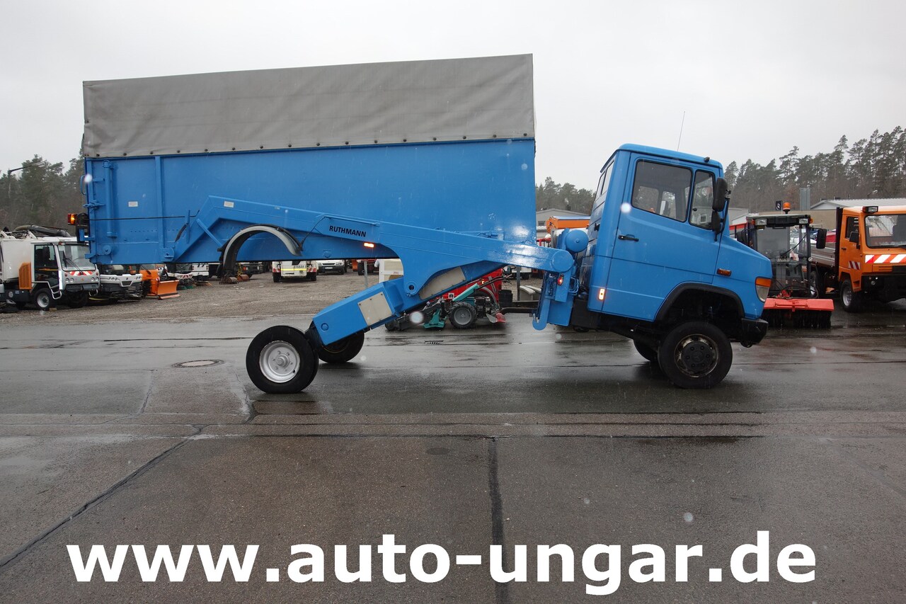 MERCEDES-BENZ 810D Vario Cargoloader Ruthmann - Containertransporter/ Wissellaadbak vrachtwagen: afbeelding 3 MERCEDES-BENZ 810D Vario Cargoloader Ruthmann - Containertransporter/ Wissellaadbak vrachtwagen: afbeelding 3