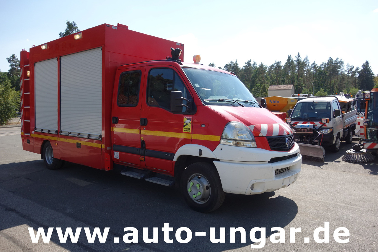 Renault Mascott 160 DXi Doka Feuerwehr LBW AHK Dekontamination Wohnmobil 460 Radstand - Brandweerwagen: afbeelding 2 Renault Mascott 160 DXi Doka Feuerwehr LBW AHK Dekontamination Wohnmobil 460 Radstand - Brandweerwagen: afbeelding 2