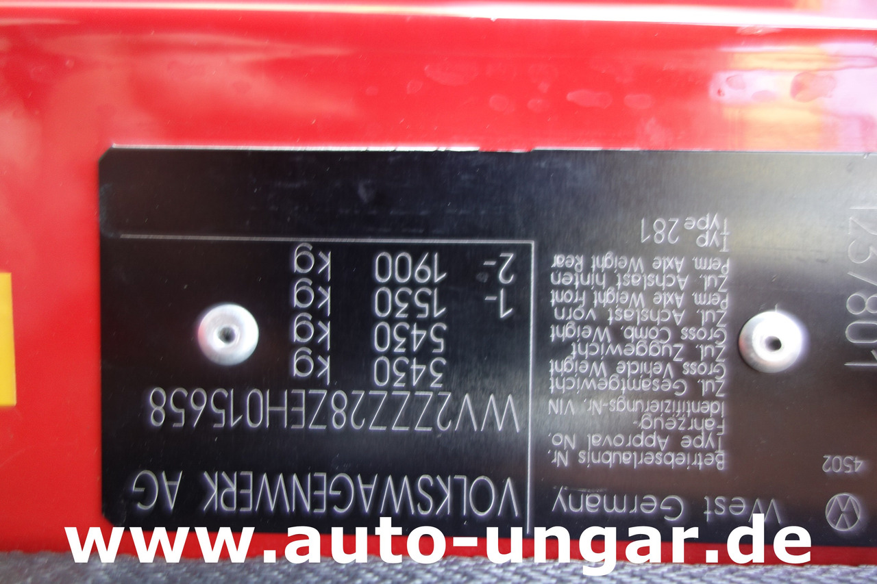 Kleine bestelwagen VOLKSWAGEN VW LT 31 Typ 281 TSF Tragkraftspritzenfahrzeug Feuerwehr: afbeelding 14