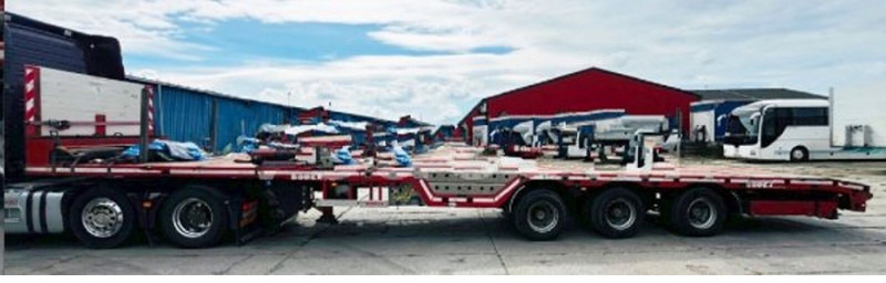 Bodex 53t/40t/28m teleskop ADR no ramp - Dieplader oplegger: afbeelding 2 Bodex 53t/40t/28m teleskop ADR no ramp - Dieplader oplegger: afbeelding 2