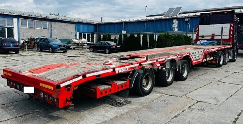 Bodex 53t/40t/28m teleskop ADR no ramp - Dieplader oplegger: afbeelding 5 Bodex 53t/40t/28m teleskop ADR no ramp - Dieplader oplegger: afbeelding 5