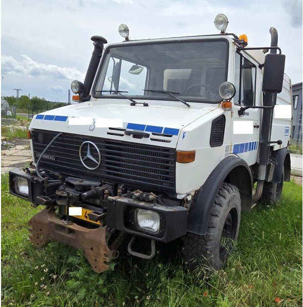 Mercedes-Benz Unimog 1400 +Schmidt SK320 - Bouwmachine: afbeelding 2 Mercedes-Benz Unimog 1400 +Schmidt SK320 - Bouwmachine: afbeelding 2