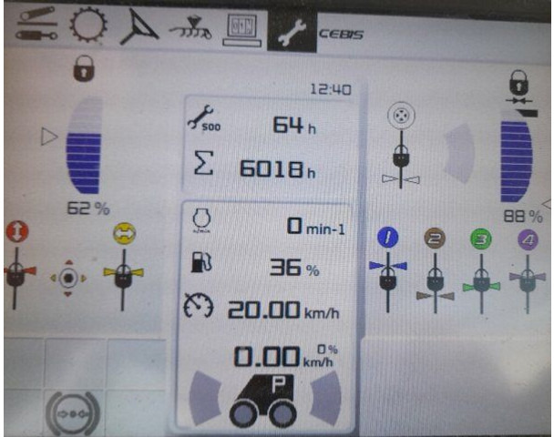 Claas Xerion 4000/783 + SGT(Bauer) - Mestverspreider: afbeelding 4 Claas Xerion 4000/783 + SGT(Bauer) - Mestverspreider: afbeelding 4