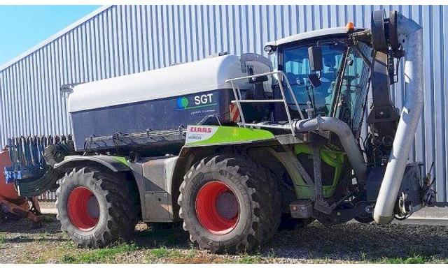 Claas Xerion 4000/783 + SGT(Bauer) - Mestverspreider: afbeelding 2 Claas Xerion 4000/783 + SGT(Bauer) - Mestverspreider: afbeelding 2