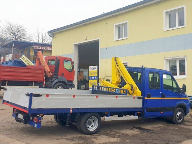 Iveco 50C18 Daily 3.D 16V +Effer - Bestelwagen open laadbak, Bestelwagen met dubbele cabine: afbeelding 4 Iveco 50C18 Daily 3.D 16V +Effer - Bestelwagen open laadbak, Bestelwagen met dubbele cabine: afbeelding 4