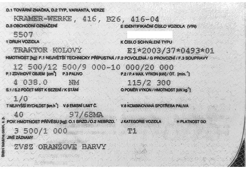 Kramer 5507 / 416 - Verreiker: afbeelding 5 Kramer 5507 / 416 - Verreiker: afbeelding 5