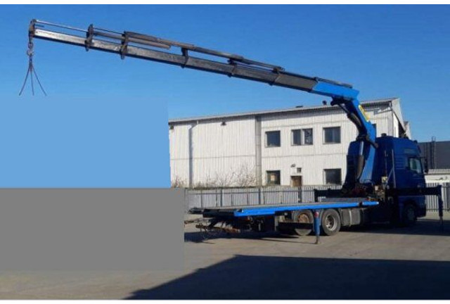 MAN 6x2 TGA 480 BDF +1m +16m crane - Vrachtwagen met open laadbak, Kraanwagen: afbeelding 3 MAN 6x2 TGA 480 BDF +1m +16m crane - Vrachtwagen met open laadbak, Kraanwagen: afbeelding 3
