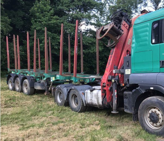 MAN TGA 33.480 - Houttransport, Kraanwagen: afbeelding 4 MAN TGA 33.480 - Houttransport, Kraanwagen: afbeelding 4