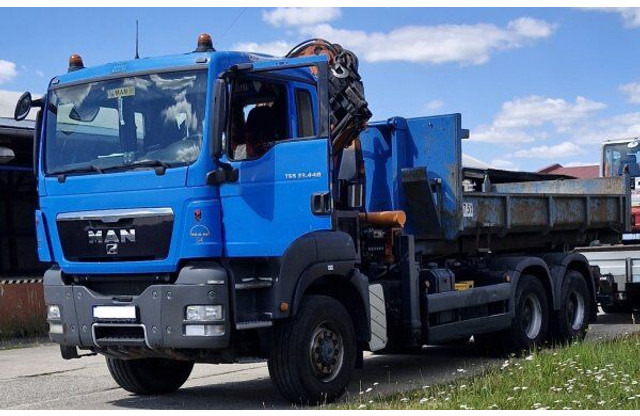 MAN TGS 33.440 +Terex-Atlas 240 - Kipper vrachtwagen, Kraanwagen: afbeelding 1 MAN TGS 33.440 +Terex-Atlas 240 - Kipper vrachtwagen, Kraanwagen: afbeelding 1