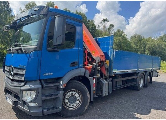 Mercedes-Benz Antos 2535 +Palfinger PK 20001-K - Vrachtwagen met open laadbak, Kraanwagen: afbeelding 2 Mercedes-Benz Antos 2535 +Palfinger PK 20001-K - Vrachtwagen met open laadbak, Kraanwagen: afbeelding 2