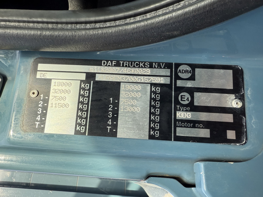 Daf CF320 Palfinger PK12001L Baustoffkran - Kraanwagen, Vrachtwagen met open laadbak: afbeelding 4 Daf CF320 Palfinger PK12001L Baustoffkran - Kraanwagen, Vrachtwagen met open laadbak: afbeelding 4