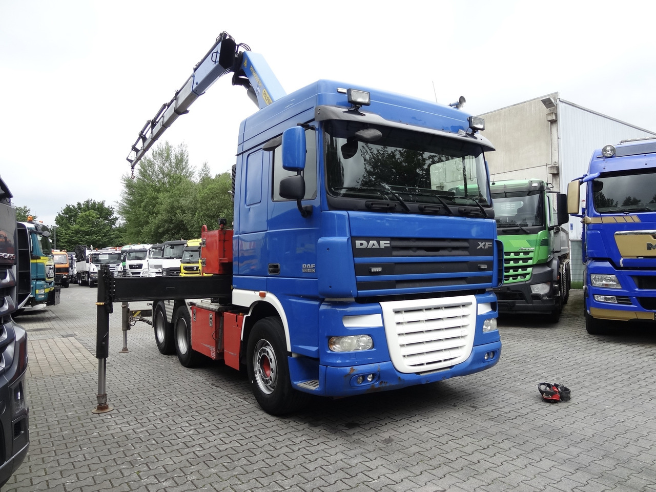 Kraanwagen, Trekker Daf XF105 460 6X2 Palfinger PK 34002: afbeelding 9 Kraanwagen, Trekker Daf XF105 460 6X2 Palfinger PK 34002: afbeelding 9