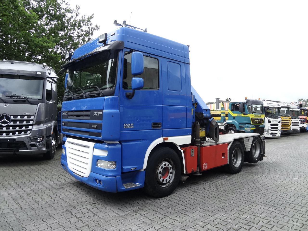Kraanwagen, Trekker Daf XF105 460 6X2 Palfinger PK 34002: afbeelding 10 Kraanwagen, Trekker Daf XF105 460 6X2 Palfinger PK 34002: afbeelding 10