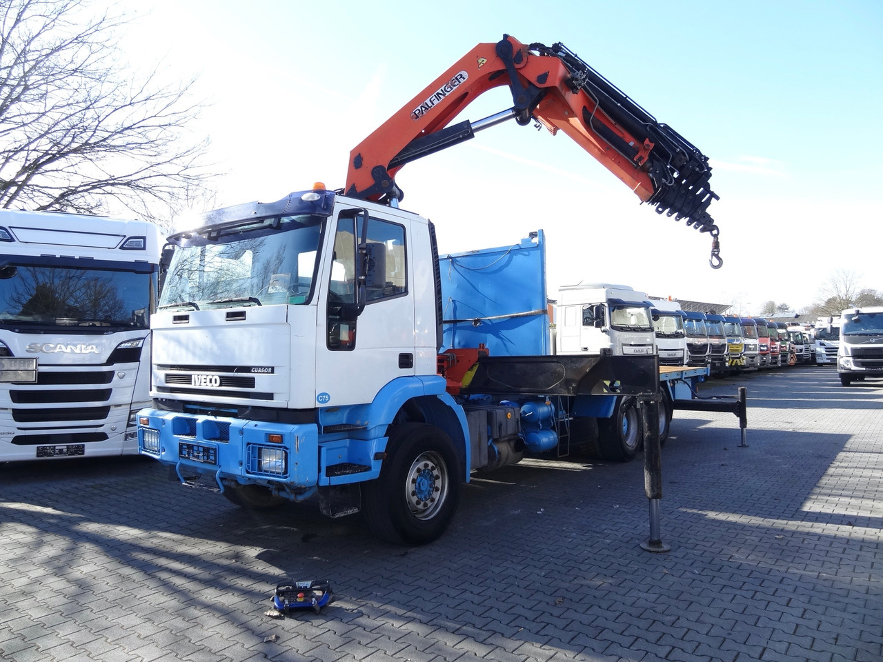 Kraanwagen, Vrachtwagen met open laadbak Iveco EuroTrakker 260E31 6X4 Palfinger 36002: afbeelding 7