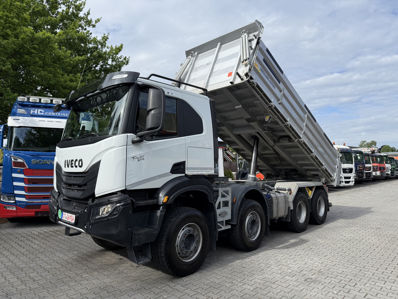 Iveco T-Way 510 / AT410T51 8X4 Meiller - Kipper vrachtwagen: afbeelding 1 Iveco T-Way 510 / AT410T51 8X4 Meiller - Kipper vrachtwagen: afbeelding 1