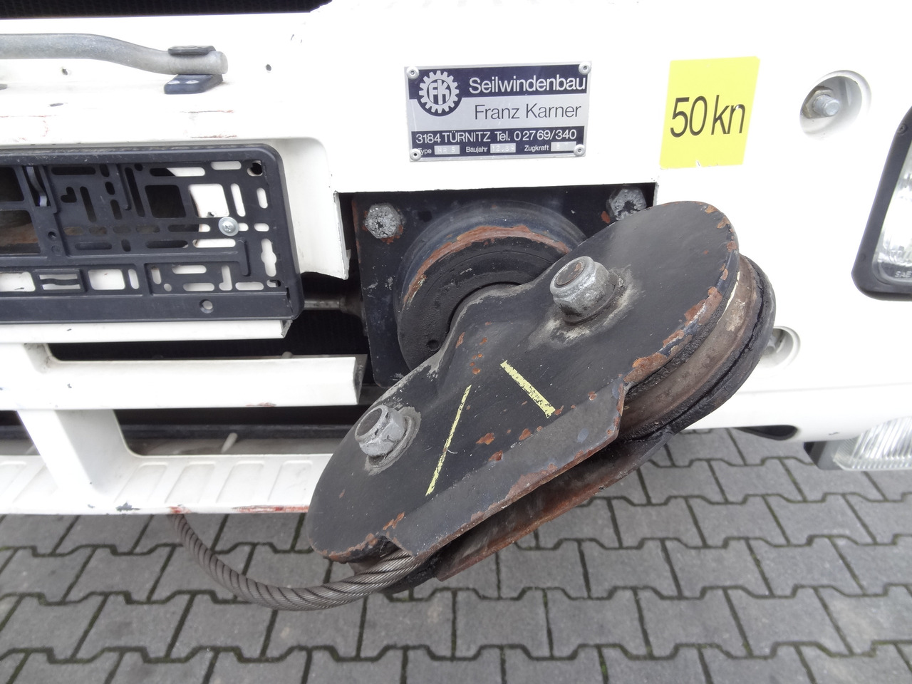 MAN F90 16.242 4X4 / Feuerwehr - Chassis vrachtwagen: afbeelding 4 MAN F90 16.242 4X4 / Feuerwehr - Chassis vrachtwagen: afbeelding 4