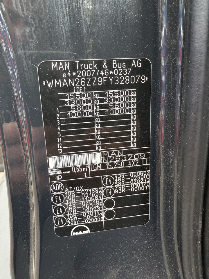 MAN TGM 15.250 Kran Fassi F150 - Kraanwagen, Vrachtwagen met open laadbak: afbeelding 3 MAN TGM 15.250 Kran Fassi F150 - Kraanwagen, Vrachtwagen met open laadbak: afbeelding 3