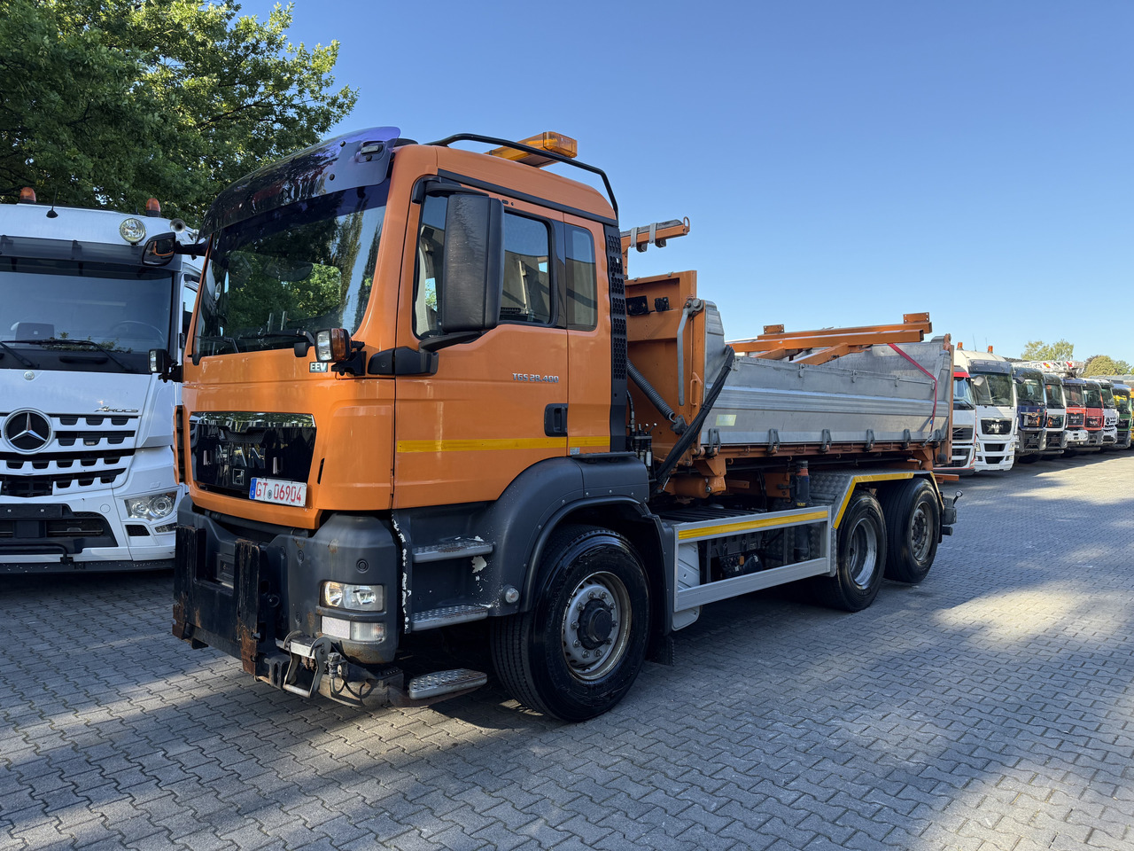 MAN TGS 28.400 6X4H-4 BL - Kipper vrachtwagen, Kraanwagen: afbeelding 1 MAN TGS 28.400 6X4H-4 BL - Kipper vrachtwagen, Kraanwagen: afbeelding 1