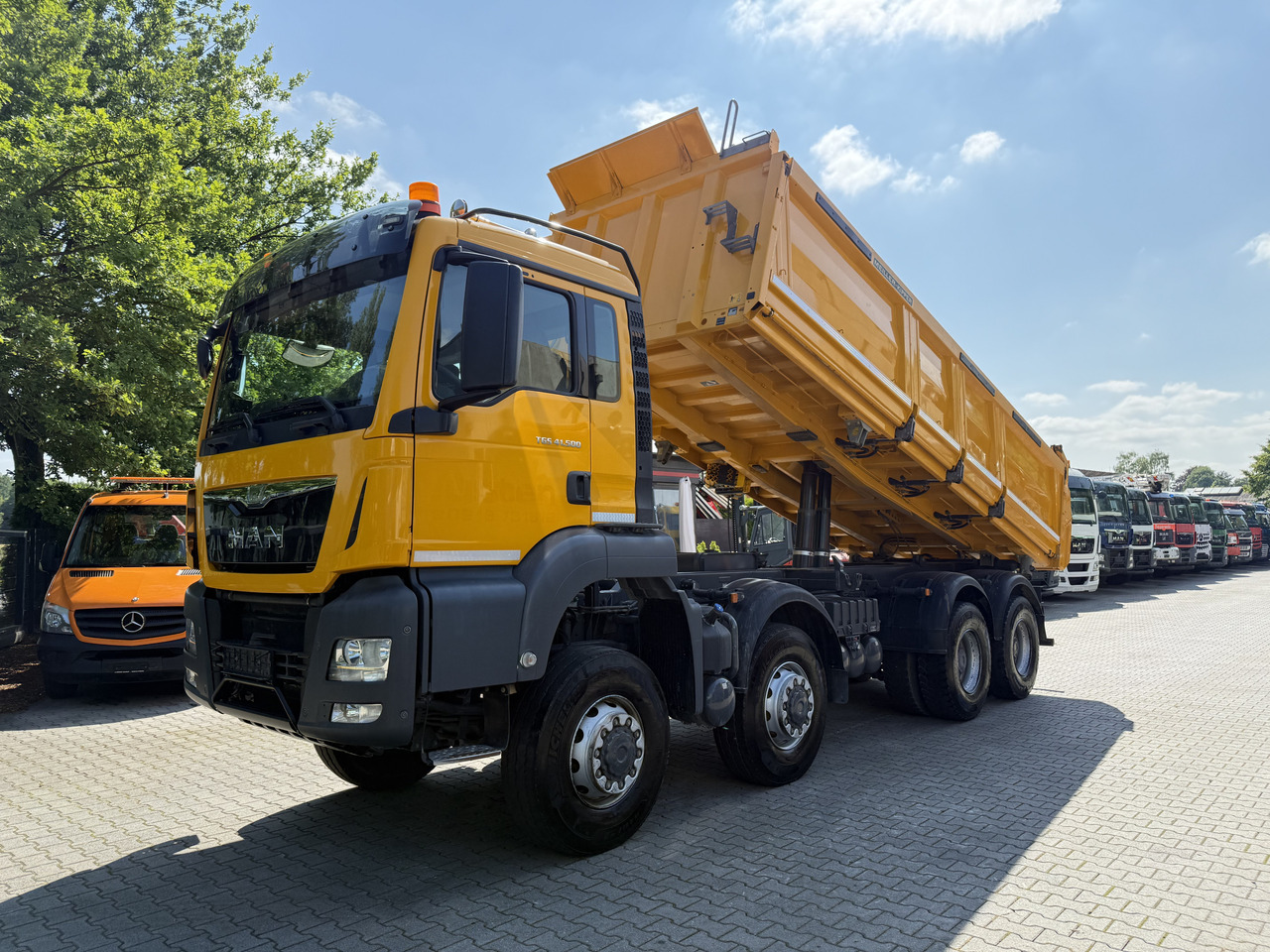 MAN TGS 41.500 8X6 BB Meiller - Kipper vrachtwagen: afbeelding 1 MAN TGS 41.500 8X6 BB Meiller - Kipper vrachtwagen: afbeelding 1