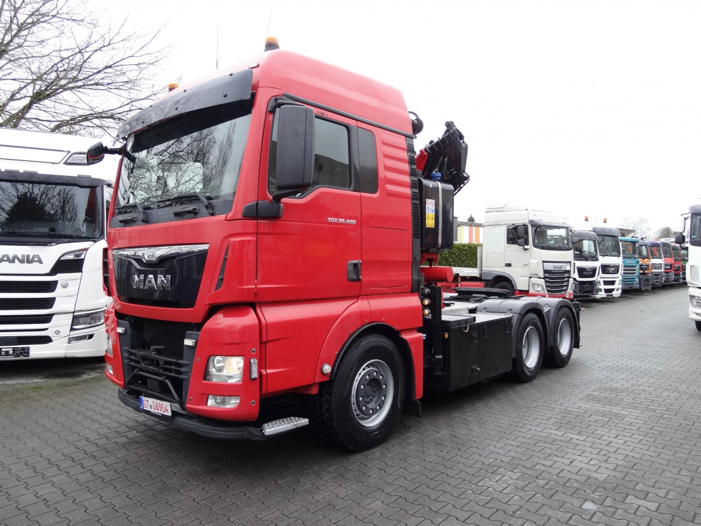 MAN TGX 28.480 6X2 Kran Fassi F360 - Kraanwagen, Trekker: afbeelding 1 MAN TGX 28.480 6X2 Kran Fassi F360 - Kraanwagen, Trekker: afbeelding 1