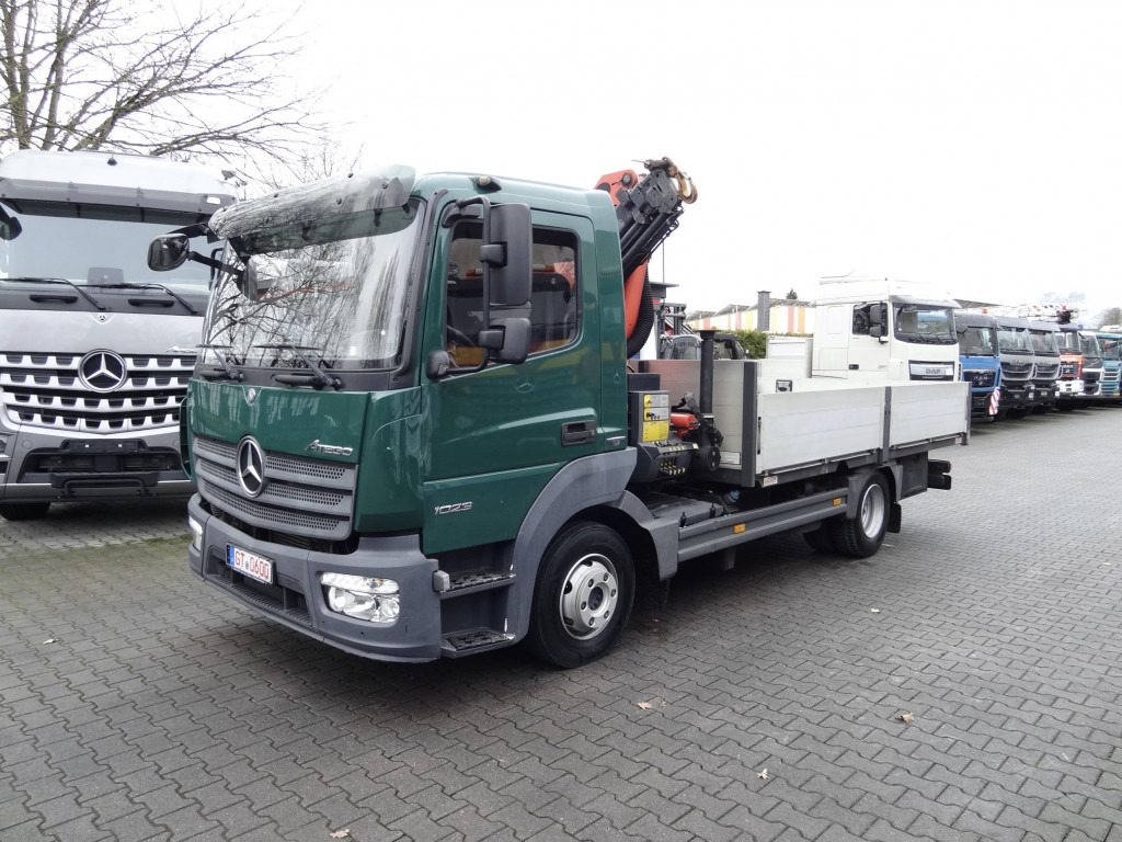 Mercedes-Benz Atego 1023 Palfinger 6501 bis 14.5 Meter - Vrachtwagen met open laadbak, Kraanwagen: afbeelding 1 Mercedes-Benz Atego 1023 Palfinger 6501 bis 14.5 Meter - Vrachtwagen met open laadbak, Kraanwagen: afbeelding 1