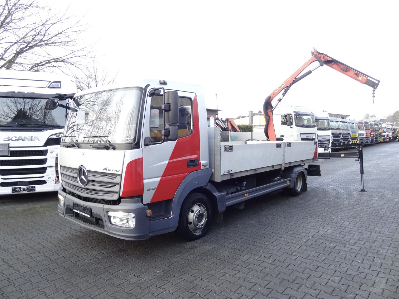 Leasing Mercedes-Benz Atego 818 Kran Palfinger 6501 Mercedes-Benz Atego 818 Kran Palfinger 6501: afbeelding 8