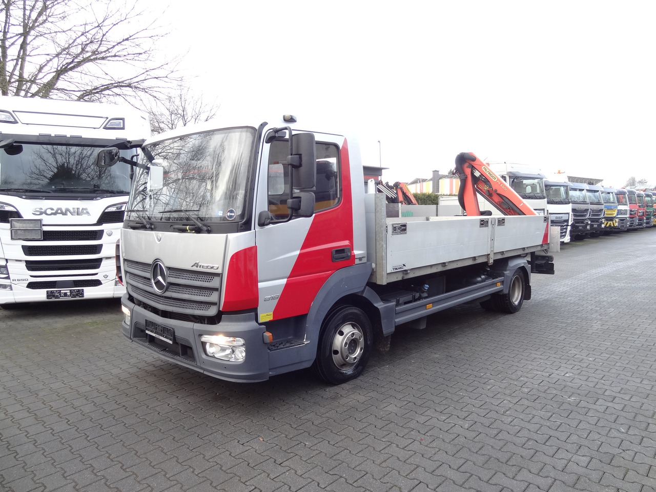 Leasing Mercedes-Benz Atego 818 Kran Palfinger 6501 Mercedes-Benz Atego 818 Kran Palfinger 6501: afbeelding 9