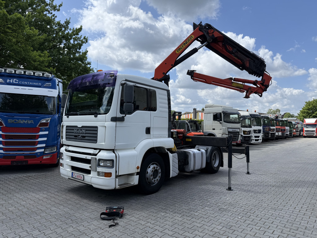 MAN TGA 18.430 Kran Palfinger 16502 Jib 26.5 Meter - Trekker: afbeelding 1 MAN TGA 18.430 Kran Palfinger 16502 Jib 26.5 Meter - Trekker: afbeelding 1