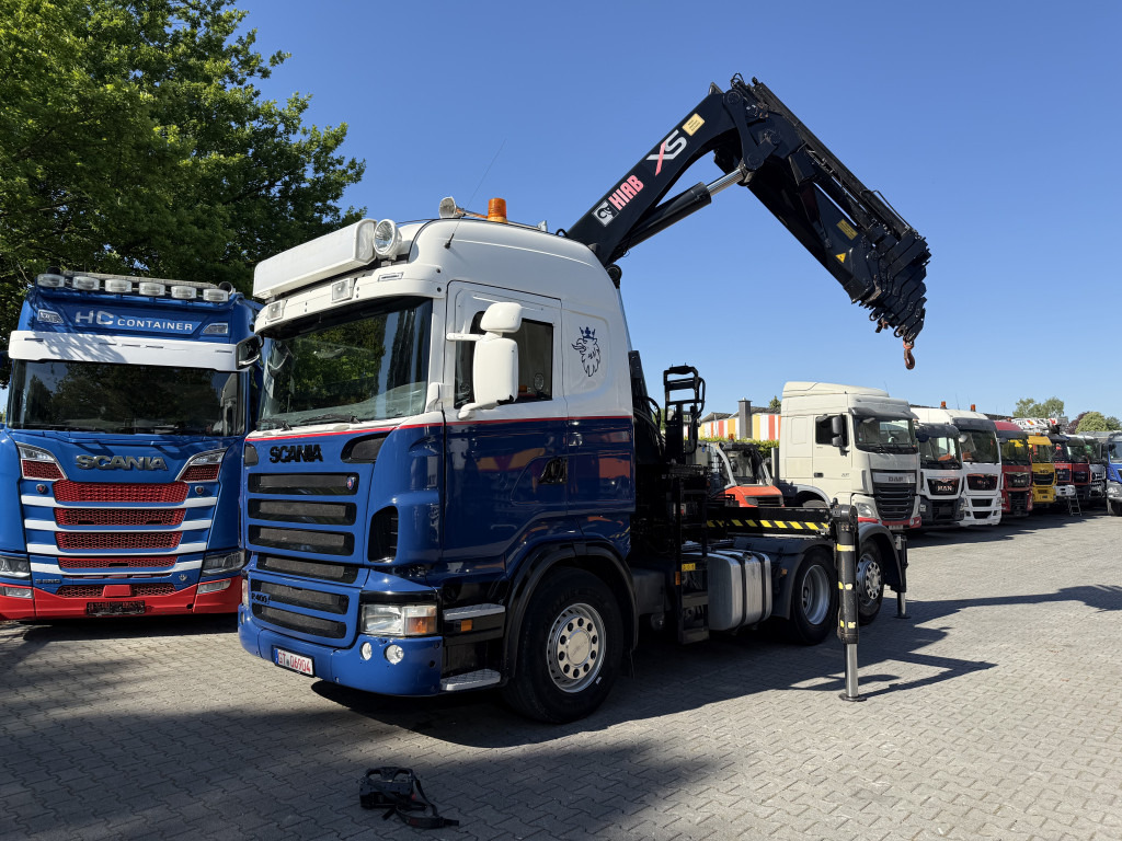 Scania R400 6X2 Kran Hiab 377-8 bis 25 Meter - Trekker: afbeelding 1 Scania R400 6X2 Kran Hiab 377-8 bis 25 Meter - Trekker: afbeelding 1