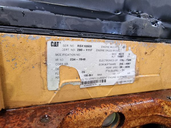 Caterpillar C11 966H Engine (Plant) - Motor voor Bouwmachine: afbeelding 2 Caterpillar C11 966H Engine (Plant) - Motor voor Bouwmachine: afbeelding 2