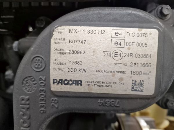 DAF MX-11 330 H2 Engine (Truck) - Motor voor Vrachtwagen: afbeelding 2 DAF MX-11 330 H2 Engine (Truck) - Motor voor Vrachtwagen: afbeelding 2