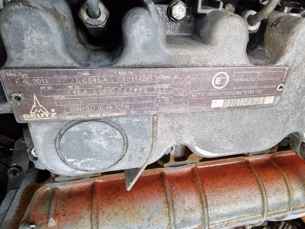 Deutz F4L2011 Engine (Plant) - Motor voor Bouwmachine: afbeelding 2 Deutz F4L2011 Engine (Plant) - Motor voor Bouwmachine: afbeelding 2