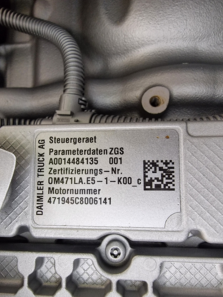 Motor voor Industriële machine Mercedes Benz BELL B40E B45E OM471LA.E5-1-K00 REMAN Engine (Industrial): afbeelding 12