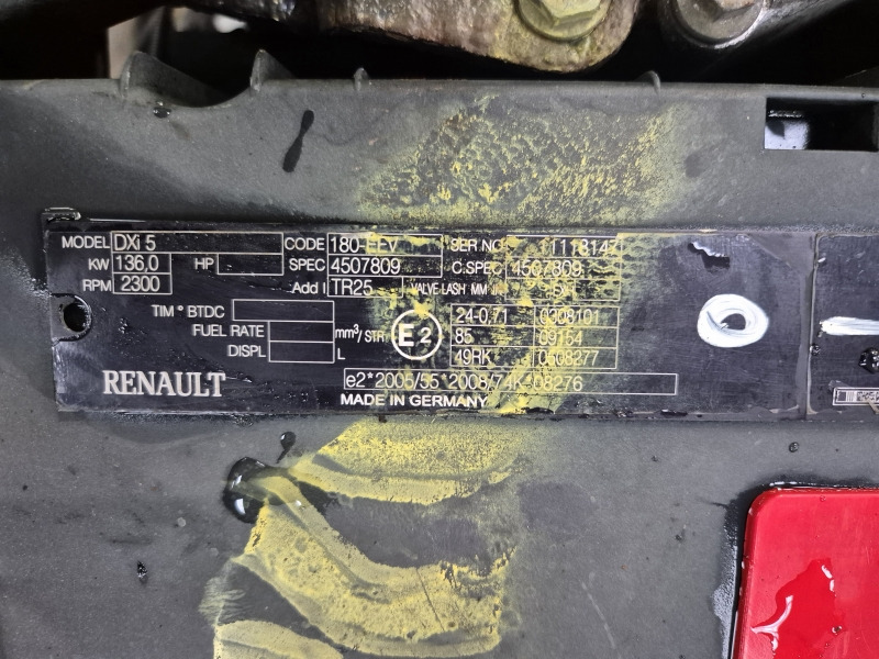 Renault DXI5 180-EEV Engine (Truck) - Motor voor Vrachtwagen: afbeelding 2 Renault DXI5 180-EEV Engine (Truck) - Motor voor Vrachtwagen: afbeelding 2