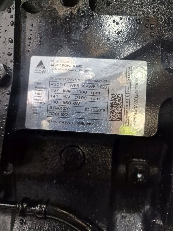 Sisu Agco 66AWF Engine JCB FASTRAC(new) - Motor voor Landbouwmachine: afbeelding 2 Sisu Agco 66AWF Engine JCB FASTRAC(new) - Motor voor Landbouwmachine: afbeelding 2