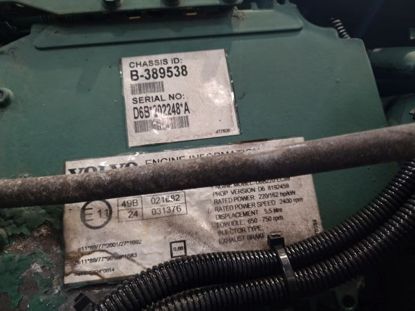 Volvo D6B220 EC09 Engine (Truck) - Motor voor Vrachtwagen: afbeelding 2 Volvo D6B220 EC09 Engine (Truck) - Motor voor Vrachtwagen: afbeelding 2